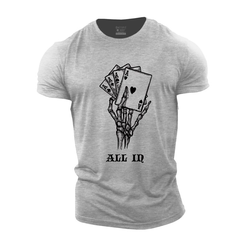 Cotton All In Graphic Men's T-shirts tacday
