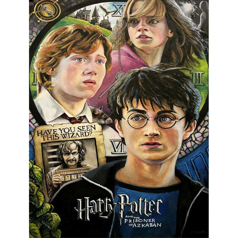 Wanted Harry Potter 40*50cm(canvas) full round drill diamond painting