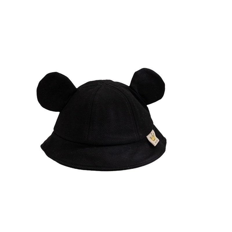 Children Unisex Cute Minimalist Bear Bucket Hat