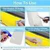 5Pcs/Set Boat Repair Patches Waterproof PVC Raft Repair Patches Kayak Repair Kit