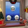 6pcs DIY Xmas Crystal Ball Diamond Painting Stickers for Home Decor