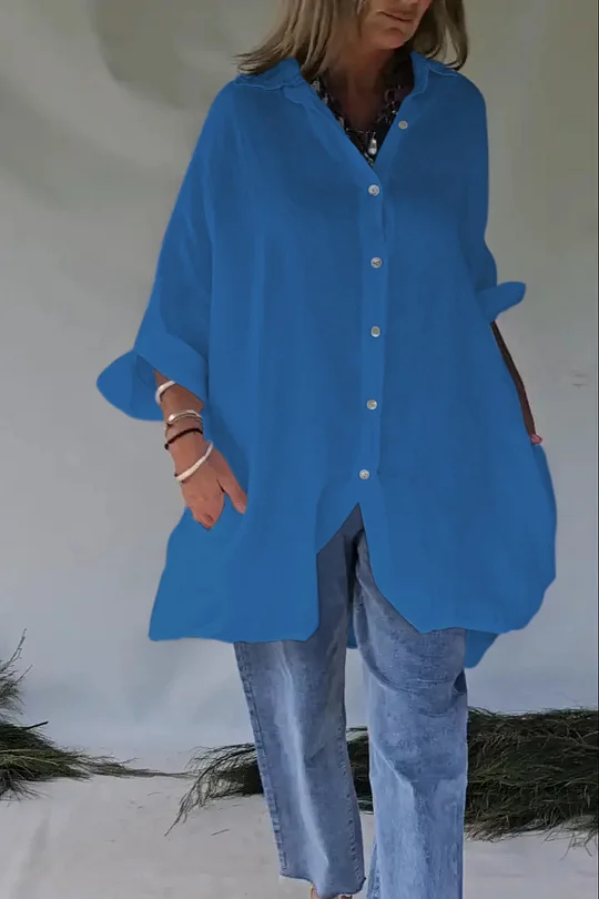 Shirt Dresses For Mature Older Women Over 40, 50, 60, 70 - OlderIn Seniors  & Elderly Fashion