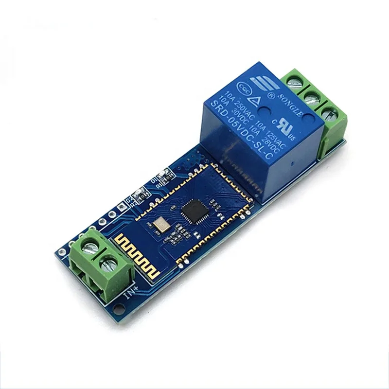 5v DC Relay Module SPP-C BLE Serial Port Remote Control BLE Relay Module Smartphone Controlled Relay