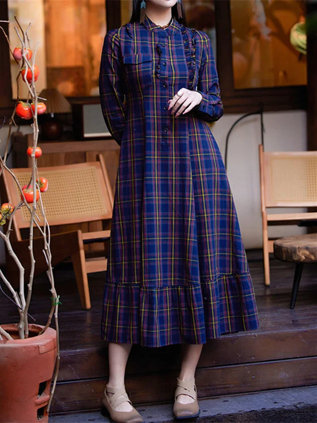 Women's Long Sleeve Sleeve Scoop Dress