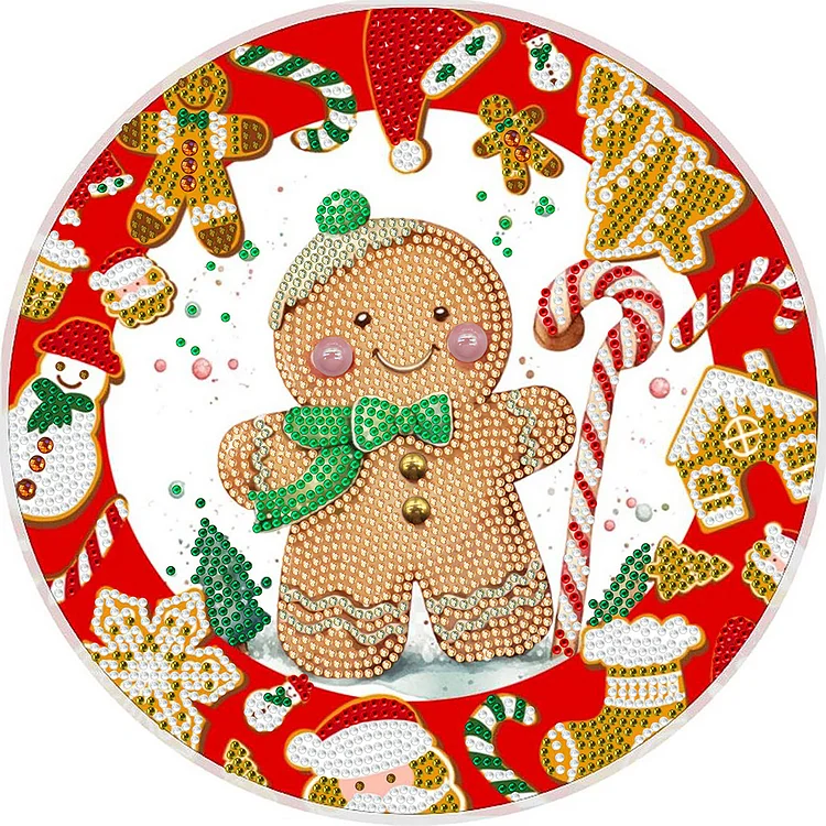 Christmas Atmosphere - Partial Drill - Special Diamond Painting(30*30cm)
