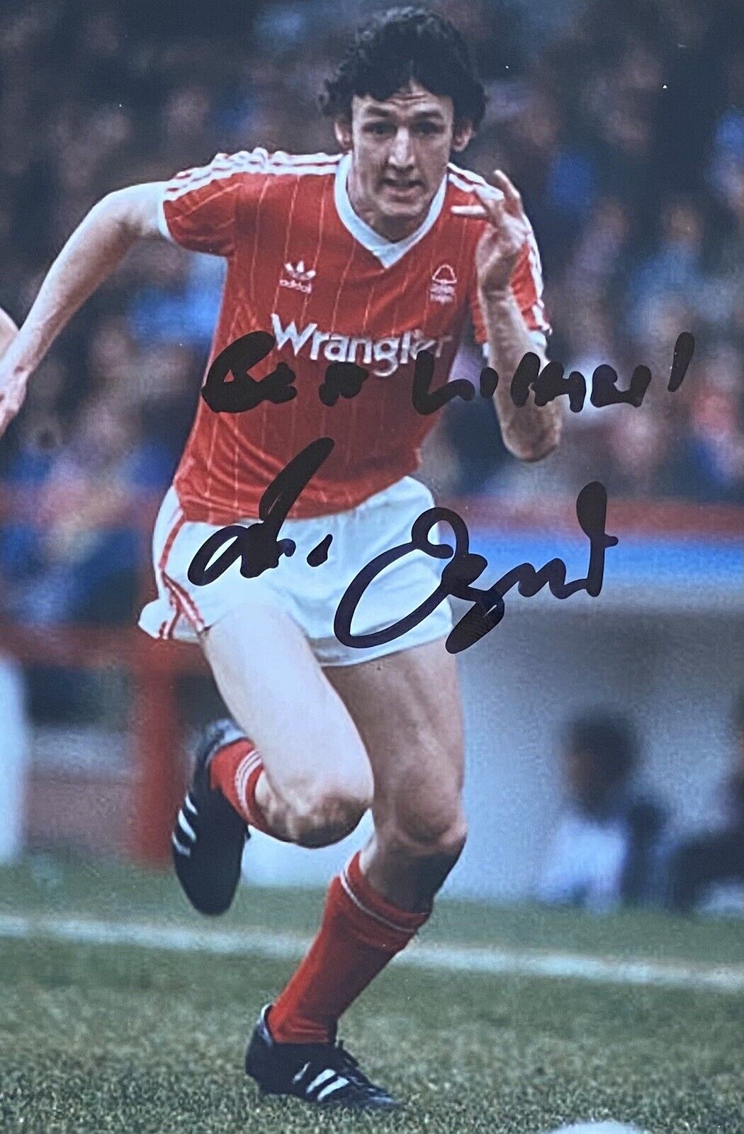 Peter Davenport Genuine Hand Signed Nottingham Forest 6X4 Photo Poster painting