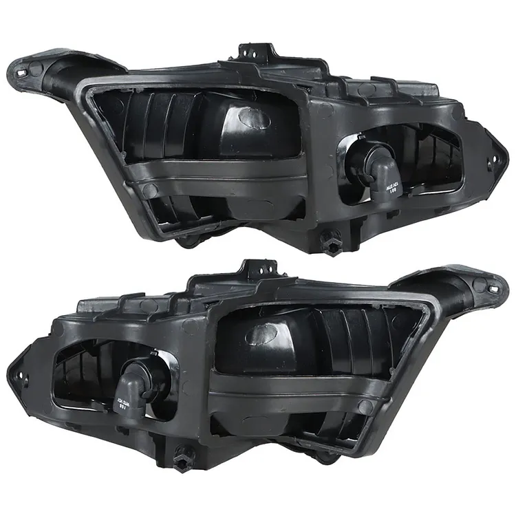 Silscvtt 2Pcs Fog Lights Assembly Replacement for 2007-2010 Hyundai Elantra with Bulbs Driving Fog Lights Lamp Kit Driver & Passenger Side