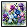 (US Local)Flower-11CT Counted Cross Stitch Kit(40x40cm)