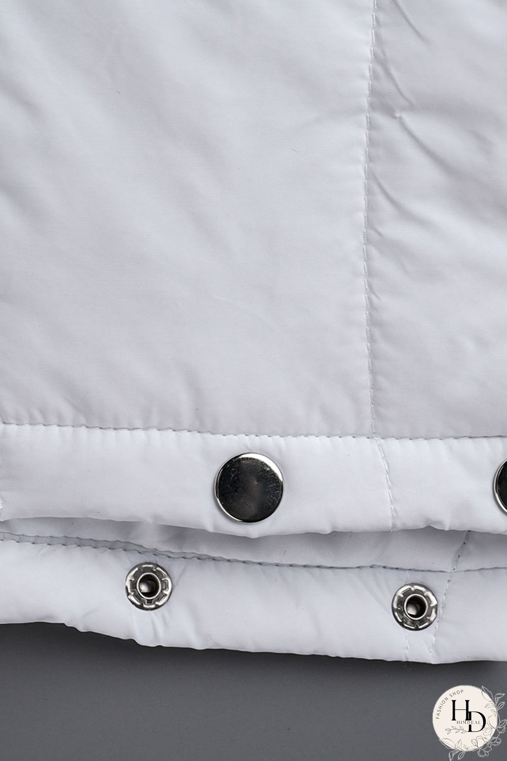 Black Casual Street Solid Patchwork Draw String Buttons Zipper Outerwear