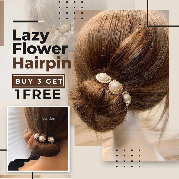 Lazy Flower Hairpin