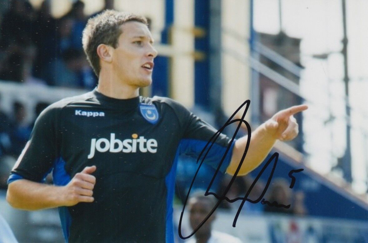 PORTSMOUTH HAND SIGNED JASON PEARCE 6X4 Photo Poster painting 1.