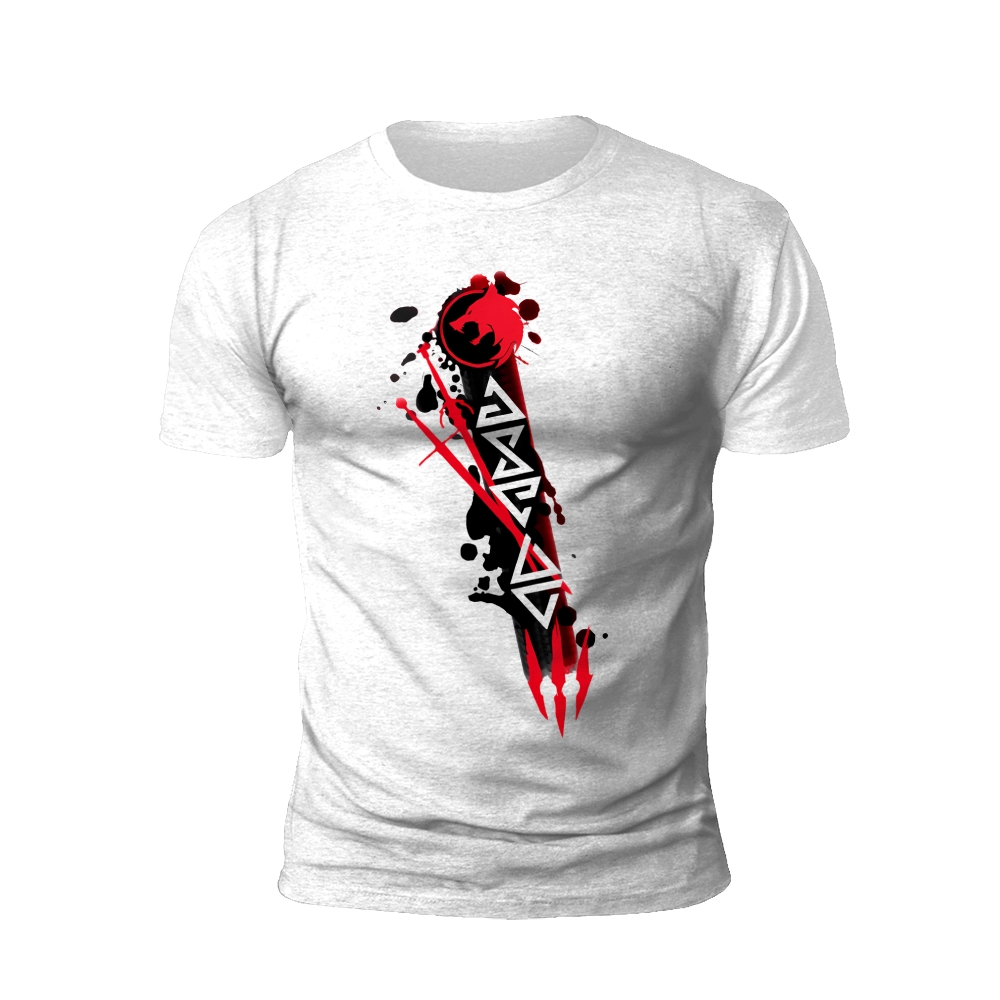 Viking's Fury: Battle Wolf t-shirt