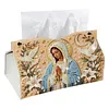 Peinture en PU pour la bo&icirc;te de mouchoirs DIY de No&euml;l en perles et diamants 25x15,5cm