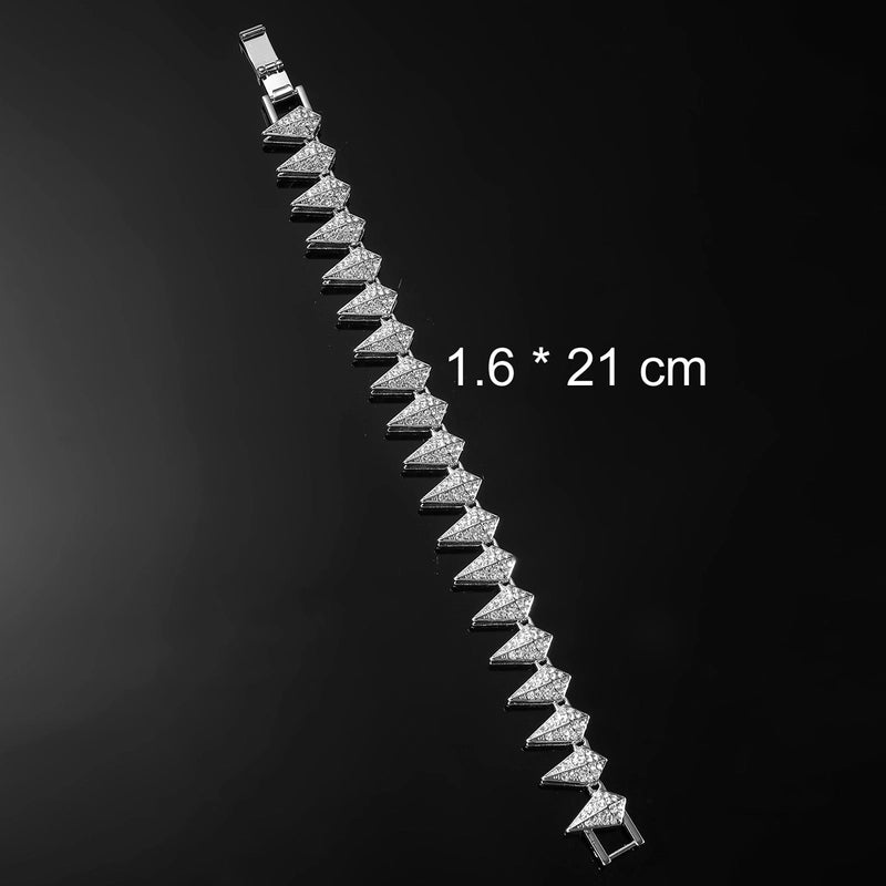 Hip-hop Geometric Alloy Men’s Bracelets