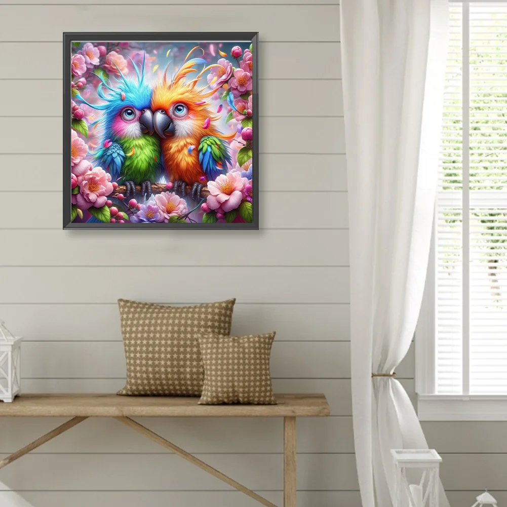 Diamond Painting - Full Round Drill - Parrot(Canvas|40*40cm)