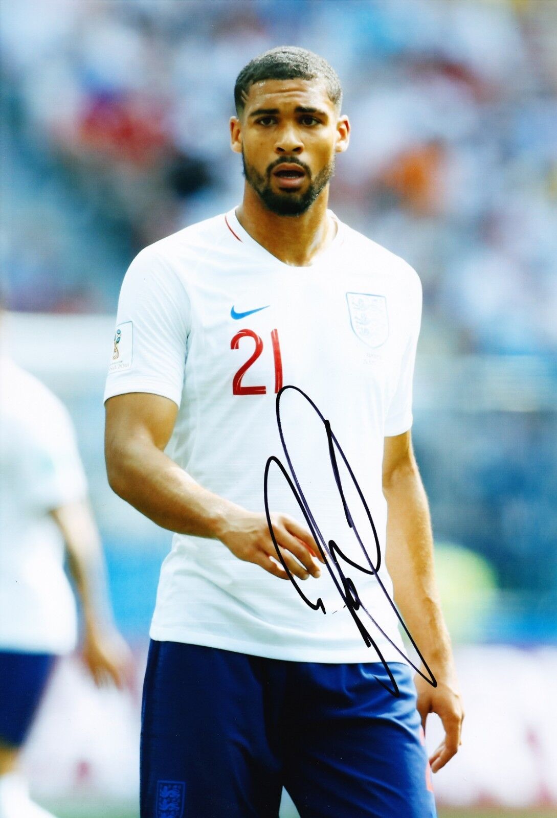 Ruben Loftus-Cheek Signed 12X8 Photo Poster painting ENGLAND WORLD CUP 2018 AFTAL COA (9058)