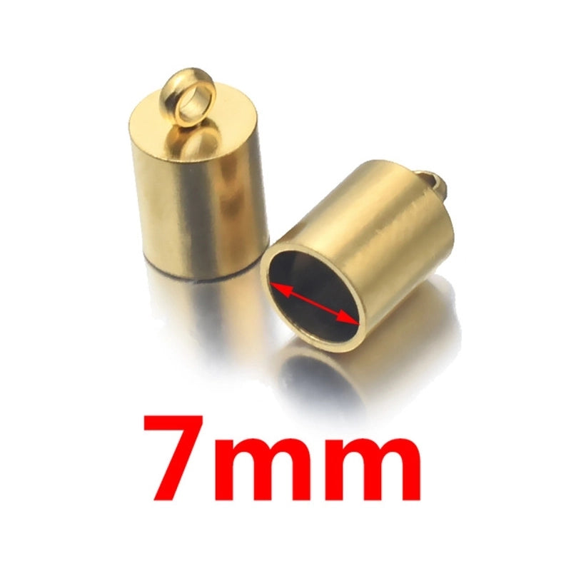 1 Piece Stainless Steel Solid Color Connection Buckle Minimalist