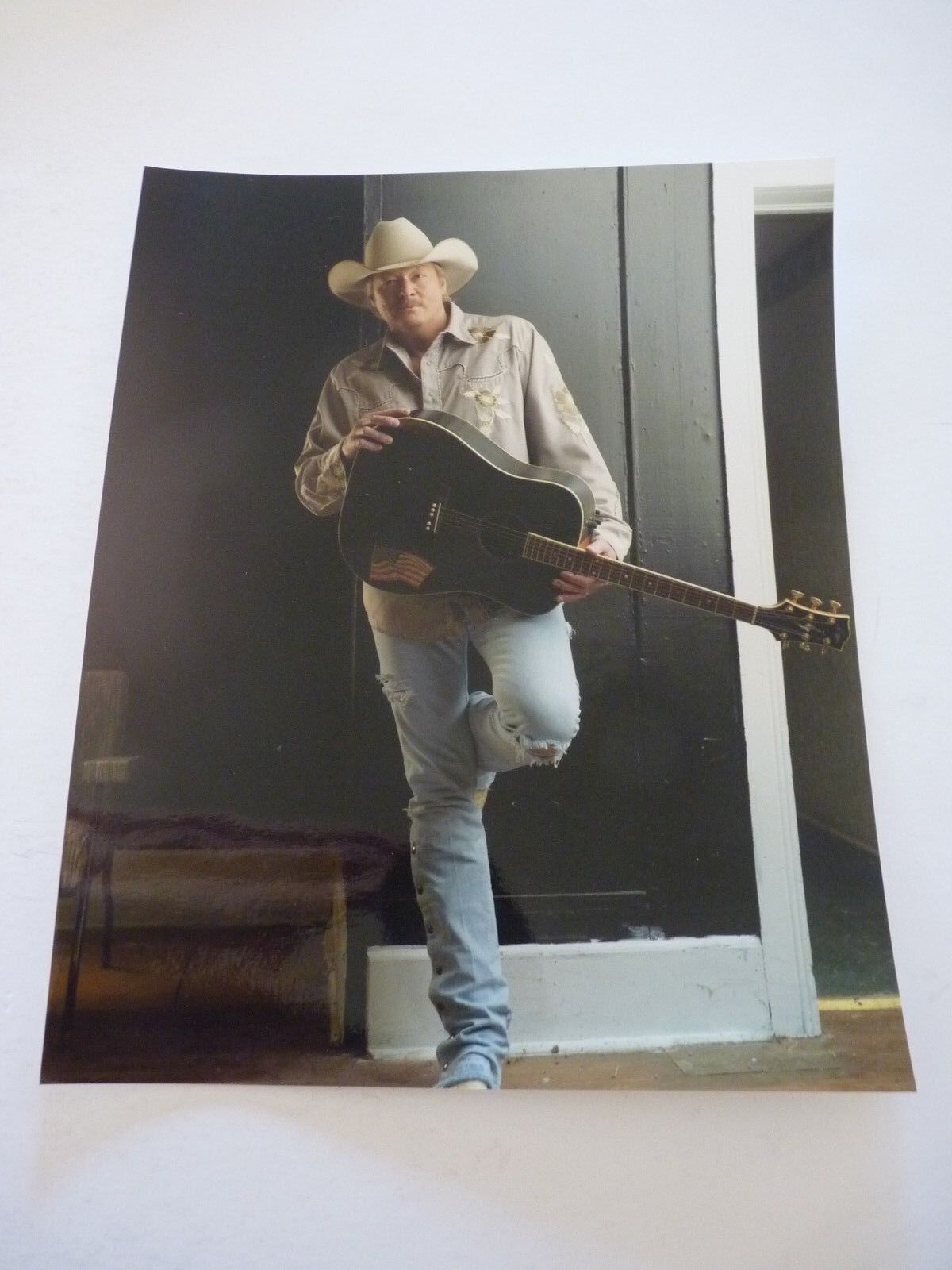 Alan Jackson Country Music 8x10 Color Promo Photo Poster painting