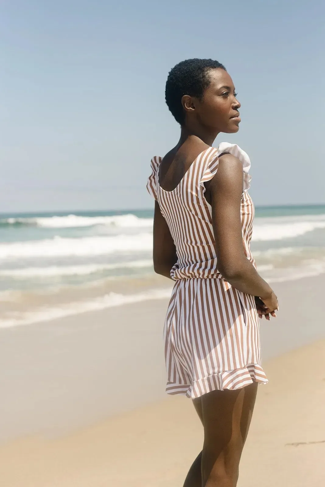 Momoop Swim Romper Built-in Bra