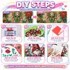 Christmas DIY Special Shape Diamond Painting Pearl Art With Inner Frame Kit 25x25cm(Nutcracker)