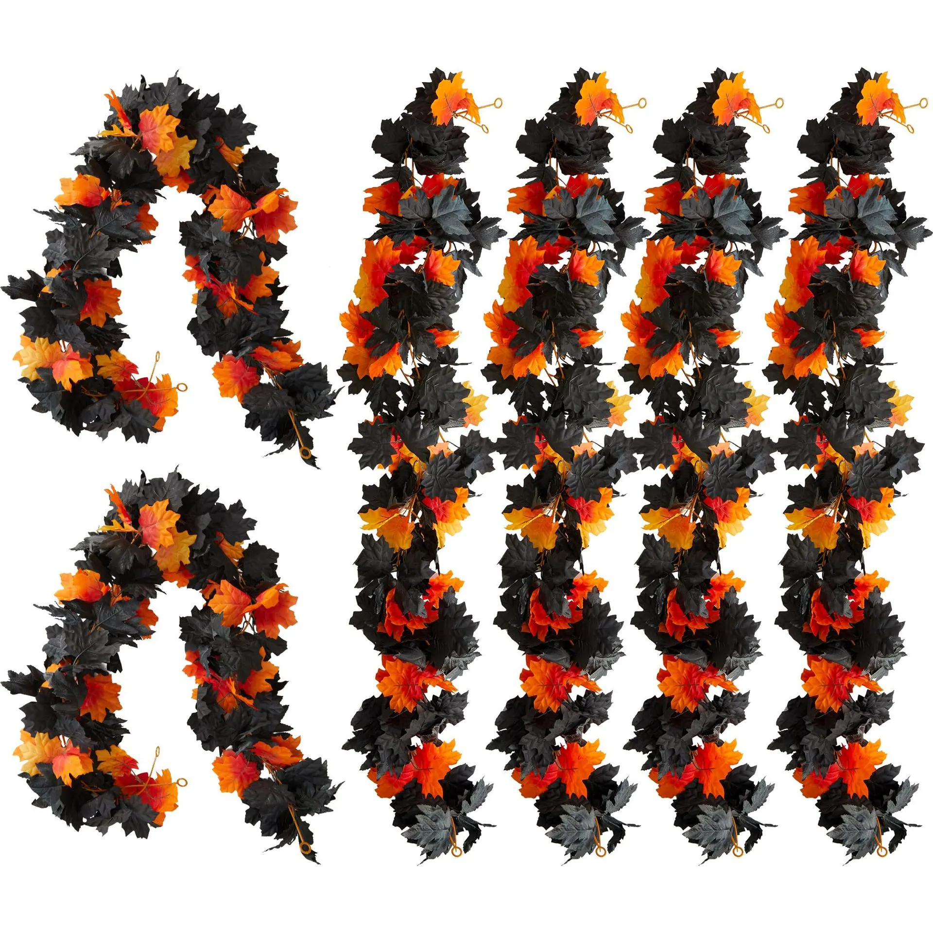 🔥Hot Sale 60% OFF - Artificial Maple Leaf Autumn Garland🍁