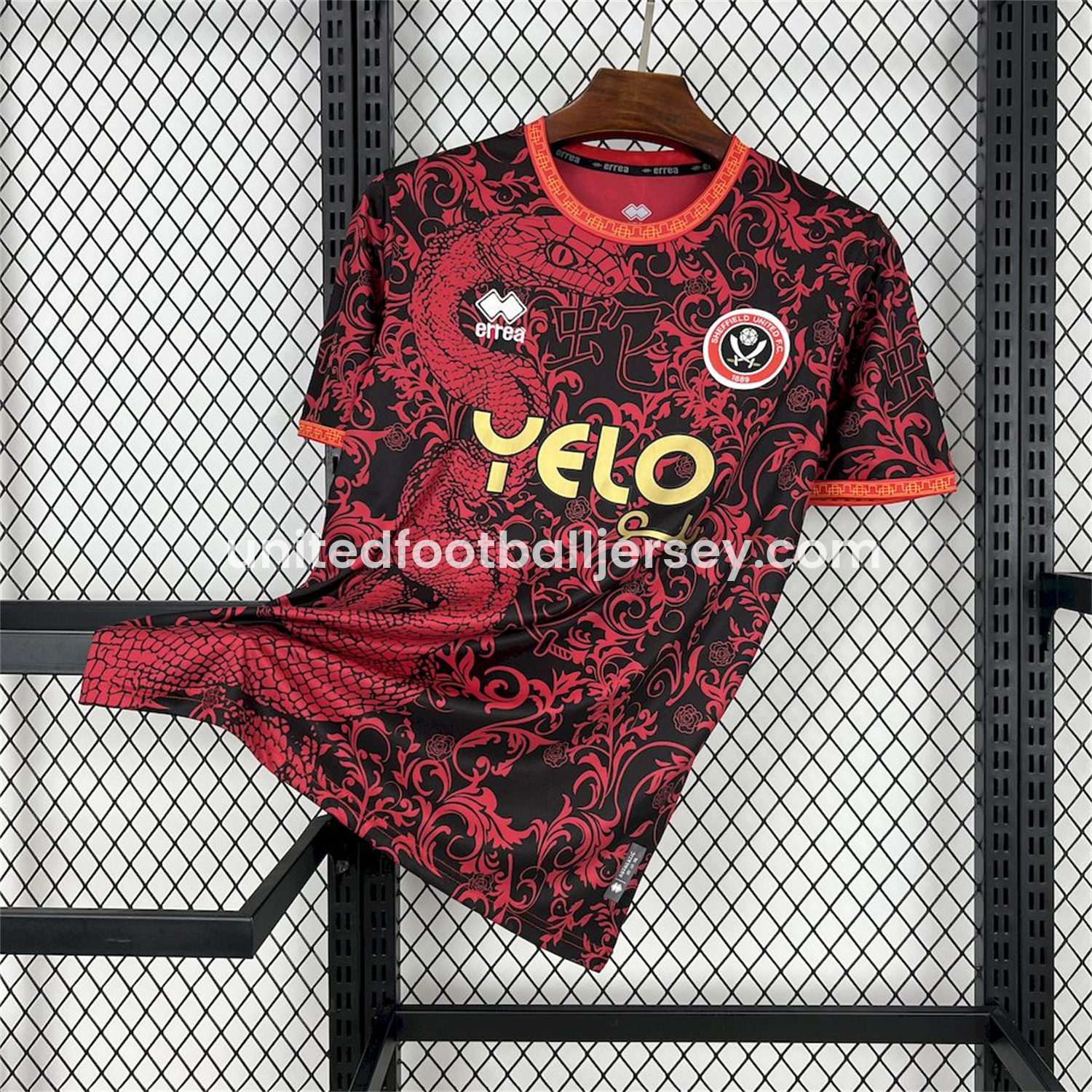 Sheffield United 24-25 Pre-Match Chinese New Year Jersey - Fans Version