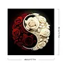 【Clearance Sale】Rose-Paint by Numbers Acrylic Painting 40*40CM