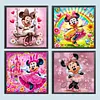 Minnie Full DIY 5D Round Drill Diamond Painting Kits for Adults/Beginners Home Decor Diamond Dots Paintings Picture Arts Craft 30x30cm