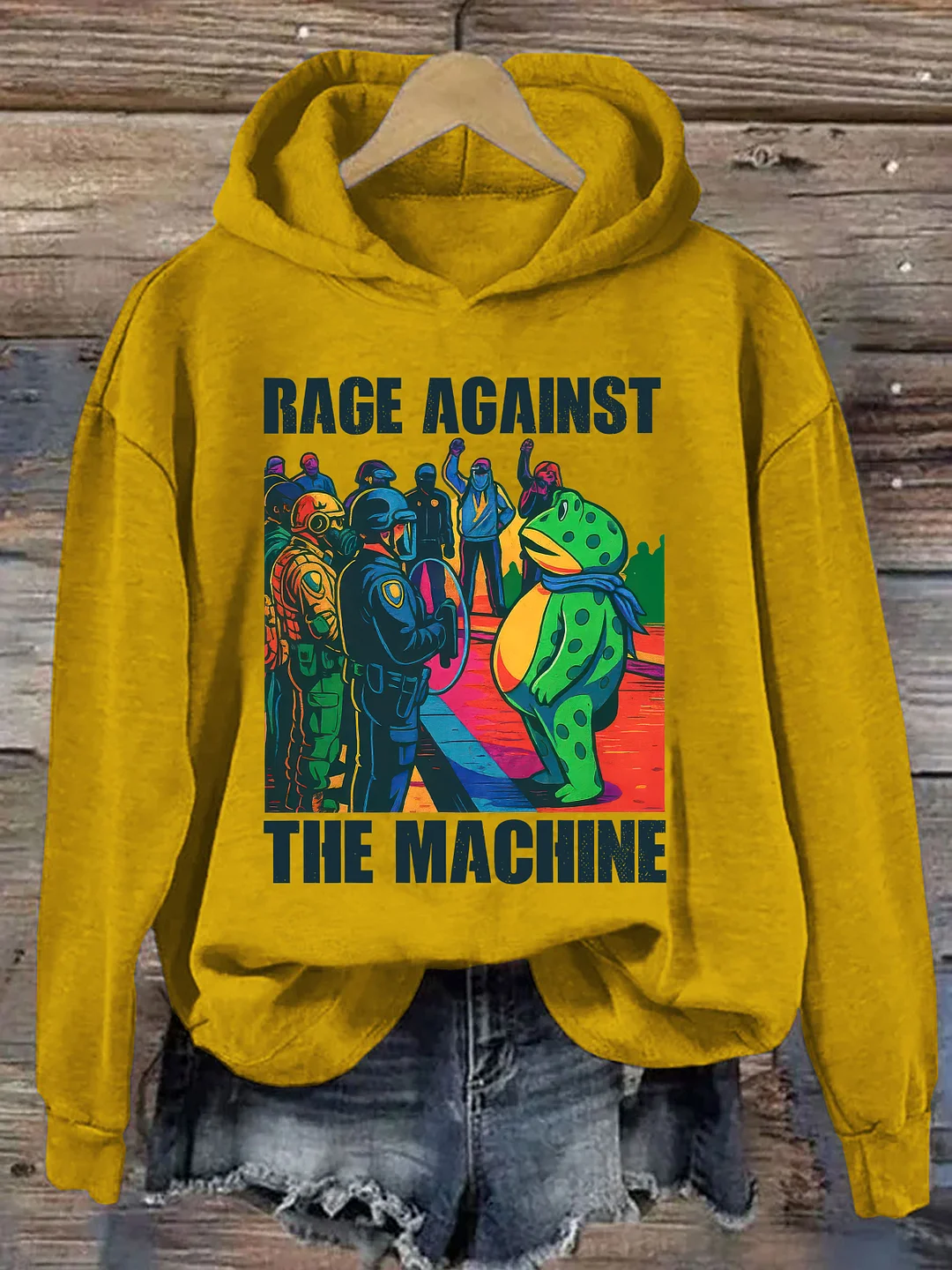 Portland Frog Anti-ICE Hoodie