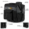 ToughBuilt 14" Rolling Bag, Tool Bag Organizer - (TB-71-14)