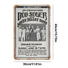 Bob Seger and The Silver Bullet Band - Vintage Metal Signs(12*16Inch) - Music