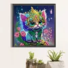 uk.everydayedeals (Limited Stock)Diamond Painting - Crystal Rhinestone - Cat