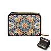 (US Local)Mandala 5D DIY Diamond Painting Wallet Diamond Painting Card Holder Coin Purse
