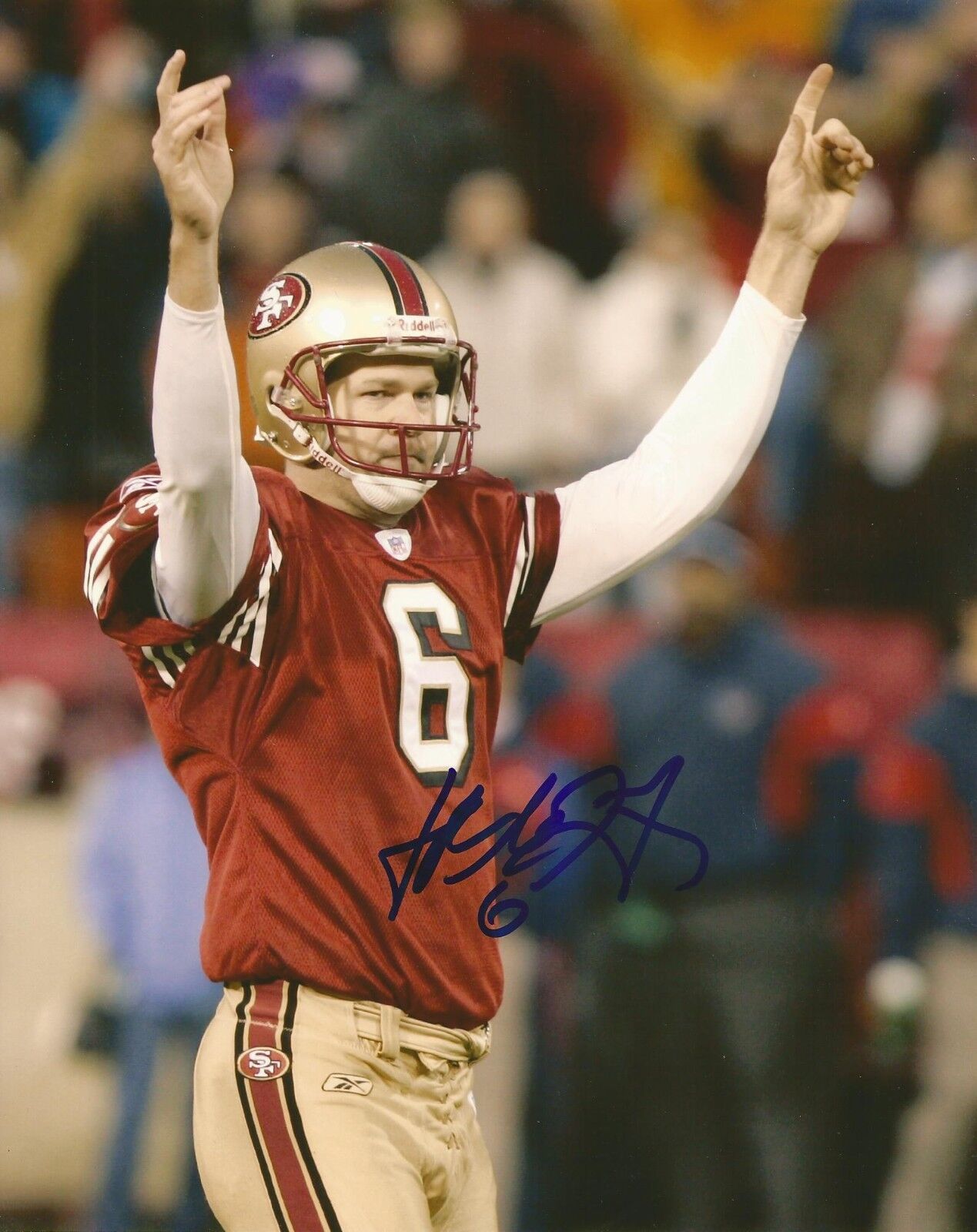 JOE NEDNEY SIGNED SAN FRANCISCO 49ers 8x10 Photo Poster painting #2 w/COA