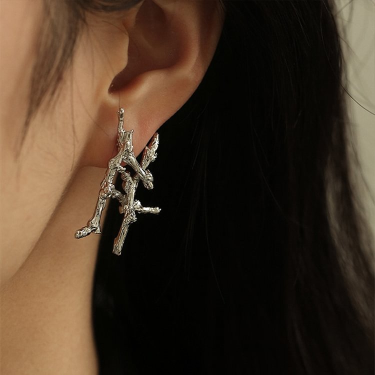 Abstract Branch Earrings