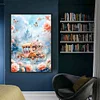 Carriage-11CT Stamped Cross Stitch 40*60cm  tapestrymarket