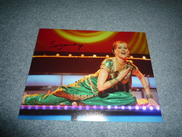 SUZANNE BERNERT signed autograph 8x11 20x28 cm In Person BOLLYWOOD ACTRESS