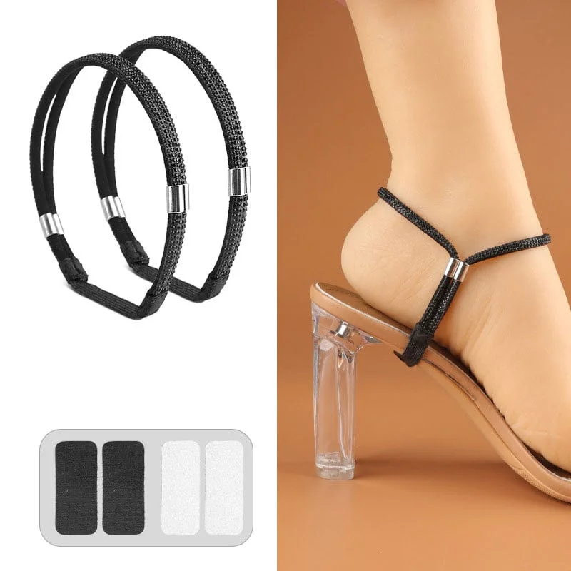 stretchy strap heels