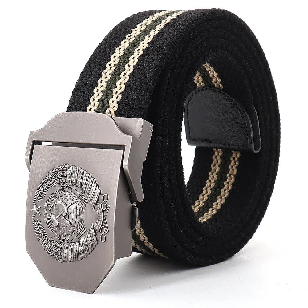 Men's Automatic Buckle Outdoor Casual Pants Belt