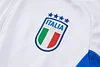 Joyfball 2024/2025 Italy Long Zipped Jacket White Soccer Jersey 1:1 Thai Quality 