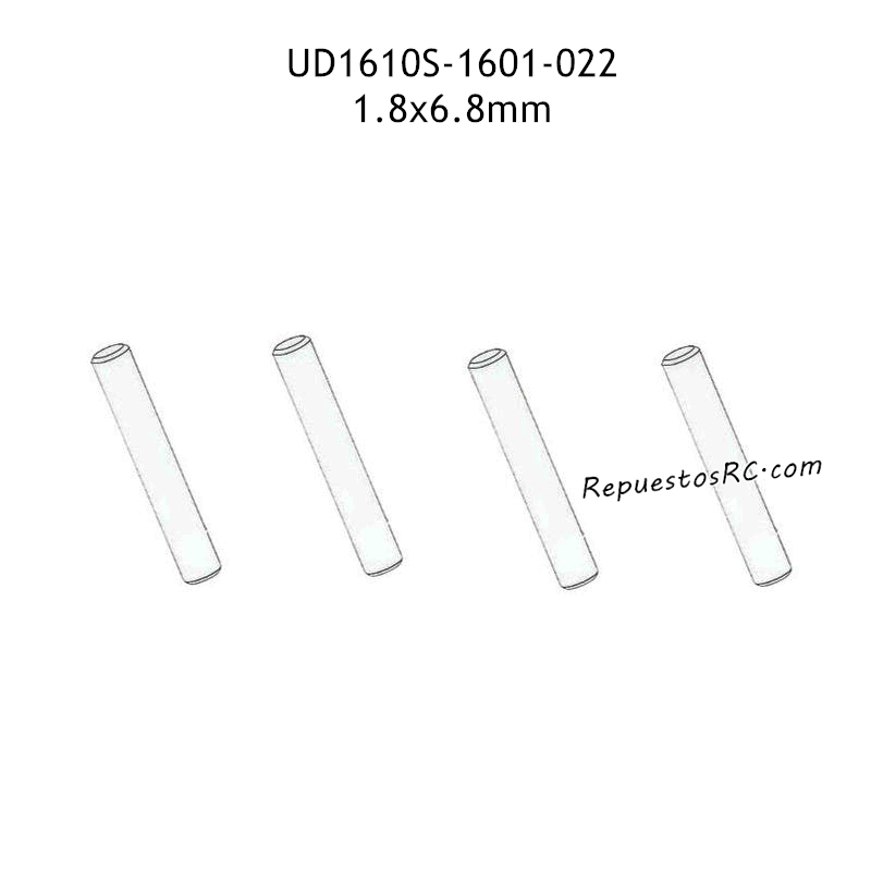 UDIRC UD1610S Piezas para coches RC Tornillos y Rodamientos de Bolas