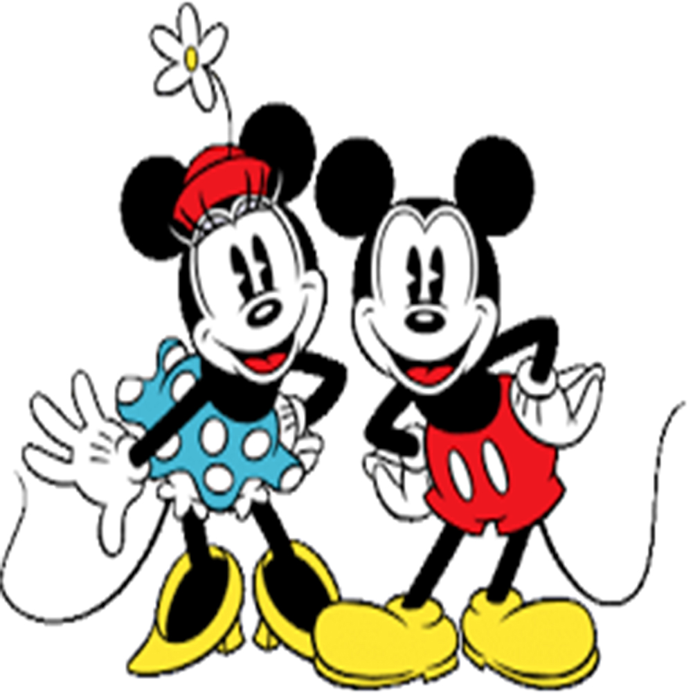 

40*40CM - Round Drill Diamond Painting - Cartoon Mouse, 501 Original