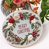 Christmas Wreath-Embroidery Kit