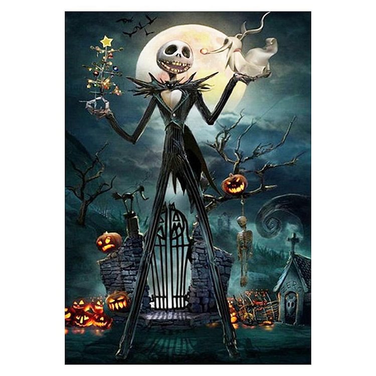 Peinture au diamant - Full Round - Halloween