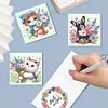 6Pcs Diamond Painting Cat And Dog Greeting Cards Christmas Cards