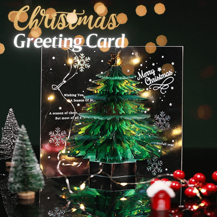3D Pop Up Christmas Card