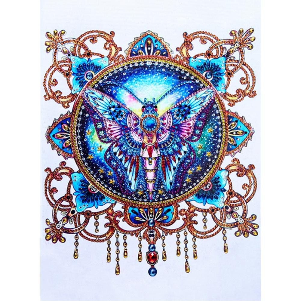 Diamond Painting - Special Shaped Drill - Butterfly(30*40cm)