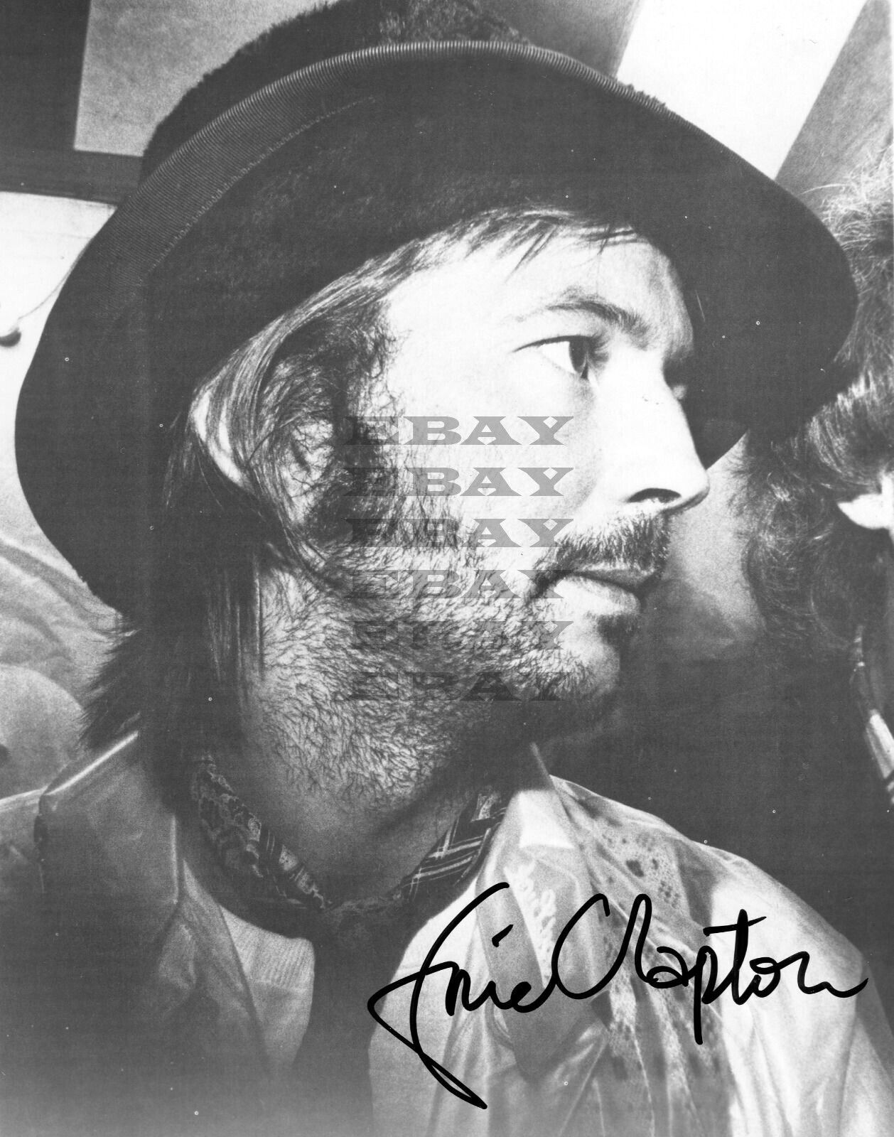 Eric Clapton Autographed signed 8x10 Photo Poster painting Reprint