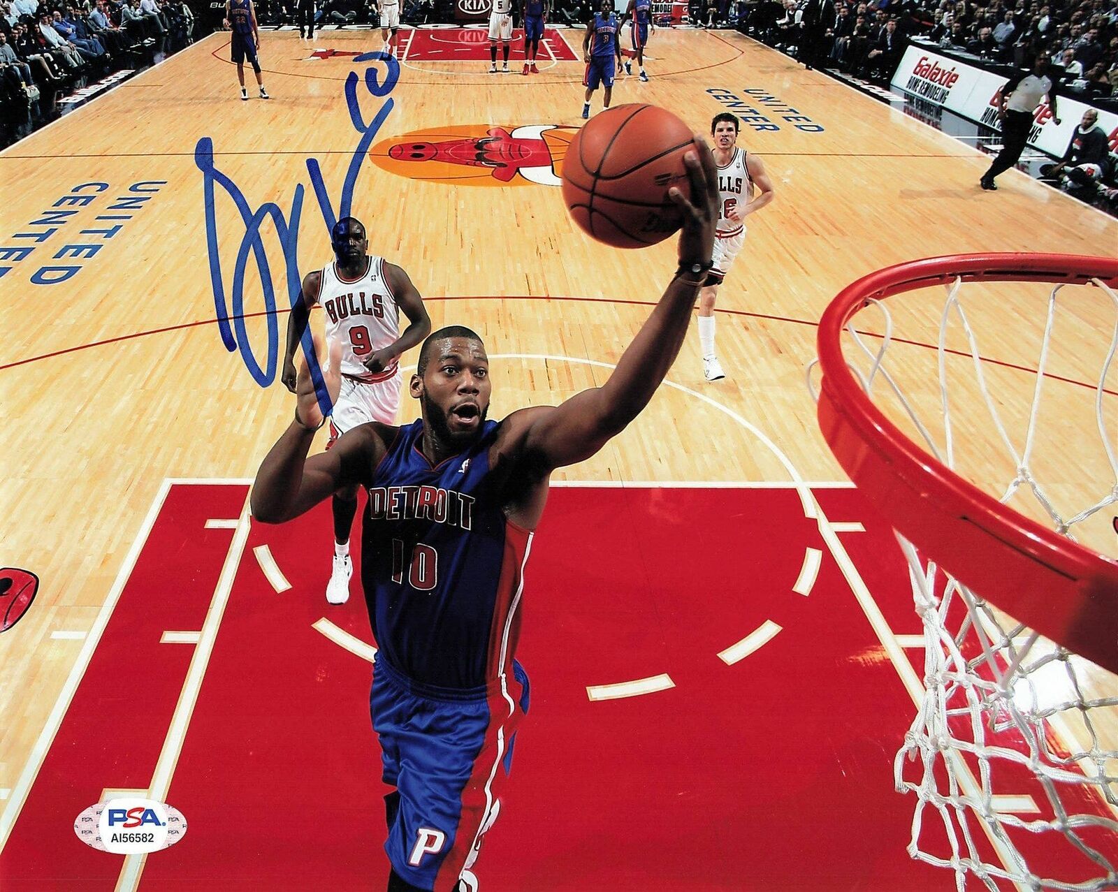 Greg Monroe signed 8x10 Photo Poster painting PSA/DNA Detroit Pistons Autographed