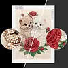 Diamond Painting-DIY Special Shaped Drill Pearl Painting Loving Puppy(30x40cm)